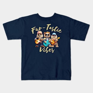 Fur-Tastic Vibes Kids T-Shirt